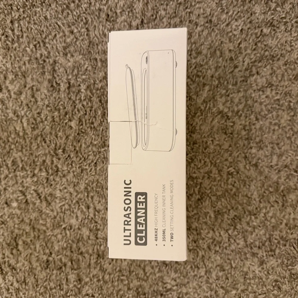 Sleek White Ultrasonic Jewelry Cleaner - Picture 9 of 9